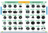 副本 8148-16090 ARM Cylinder Seal KIT FITS for SAMSUNG SE4500LC-3,VOLVO EC460,
