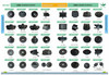 Ex100-1 Ex100Wd-1 Ex120-1 Center Joint Seal Kit Fits Hitachi Excavator