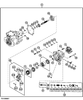 SWIMG MOTOR:CYL BLOCK,SHAFT,PISTON,VALVE ,SET ,SHOE PLATE ZAX270 ZAX210 ZAX230