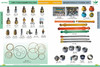 707-98-38600 arm cylinder seal kit fits komatsu pc100-3
