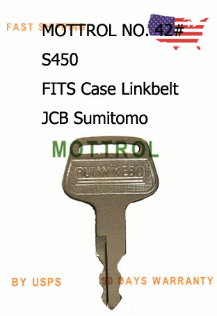 5) Heavy Equipment Ignition Keys For Linkbelt JCB Sumitomo - Foto 10