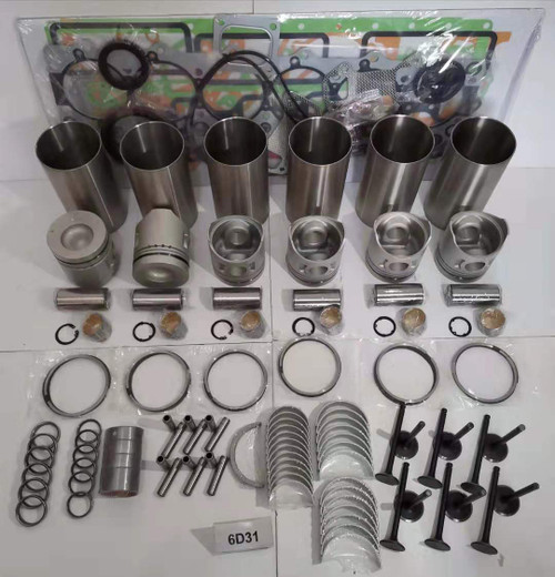 4D95 SAA4D95-3 ENGING REBUILD KIT FITS KOMATSU PC130-7 PISTON PISTON RING,LINER