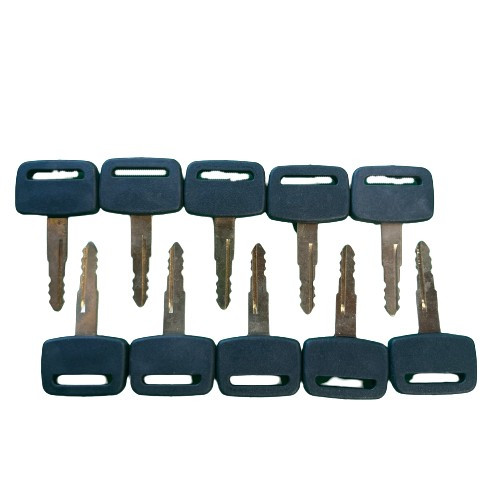 10 Pack PC200-7 N Keys for Komatsu Heavy Equipment Heavy Excavator PC220-7 PC300-7 PC400-7 PC130-7