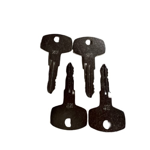 4 Pack KEY00-000X7 X7 DA3-X7 Keys Fits for Nissan Forklift Truck Equipment Ignition 4 Pack KEY00-000X7 X7 DA3-X7 Keys Fits for Nissan Forklift Truck Equipment Ignition