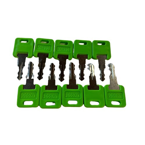10 Pack MK9901 Keys for Motorhome Master Green Ignition RV MK9901 6601 9901-M 10 Pack MK9901 Keys for Motorhome Master Green Ignition RV MK9901 6601 9901-M