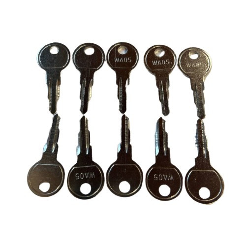 10 Pack WA05 Keys for Terex  Equipment Ignition Start Key 0715271320  JCB 520-05 10 Pack WA05 Keys for Terex  Equipment Ignition Start Key 0715271320  JCB 520-05