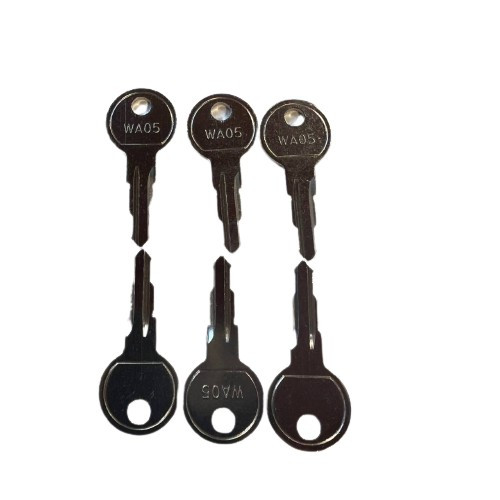 6 Pack WA05 Keys for Terex  Equipment Ignition Start Key 0715271320  JCB 520-05 6 Pack WA05 Keys for Terex  Equipment Ignition Start Key 0715271320  JCB 520-05