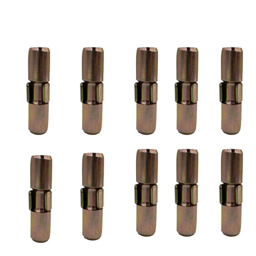 10 Set 09244-02496 Pin With Spring Fits For Komatsu Pc120 Bucket Teeth Tooth 205-70-19570