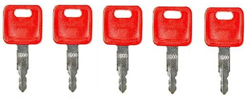 (5) Fits For John Deere & Hitachi Case Dozer & New Holland Ignition Keys H800 (5) Fits For John Deere & Hitachi Case Dozer & New Holland Ignition Keys H800