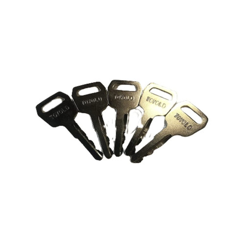 5 Pk Key Fits Toyota Forklift Lift (Early/Older Models) 511416 Toyold C3 Keys