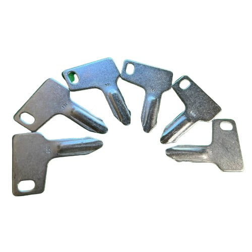 6 Pack 6# 301 93310-00301 Keys For Yanmar,Takeuchi Heavy Equipment Rg60472 At110583 B14 B22 Vio17