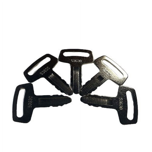 5 Pc Keys 53630 Fits For Kubota Loader & Excavator Ignition Keys Also Fits Thomas
