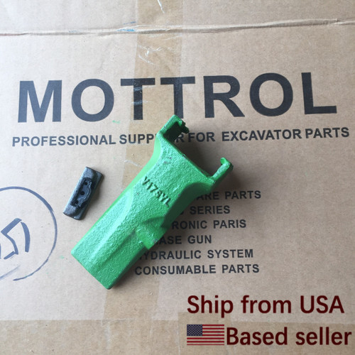 FITS FOR V17 V17SYL Bucket Digging Teeth/Tooth With V13/17PN Flex Pins (SET OF 2)