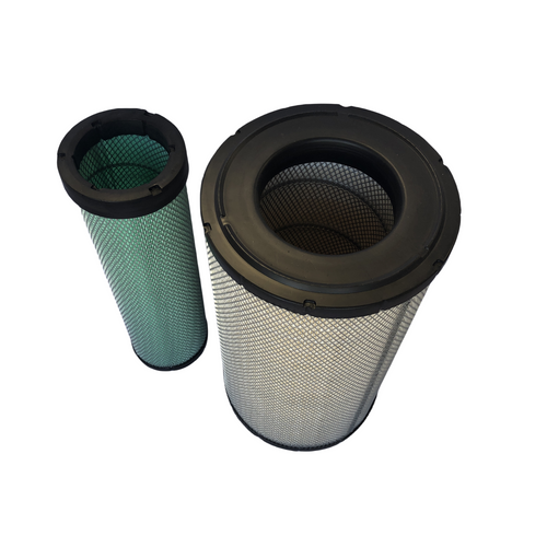 4459549 4459548 Air Filter Fits Hitachi Zax330-3 Zax350-3,7414298, 11Q8-20320