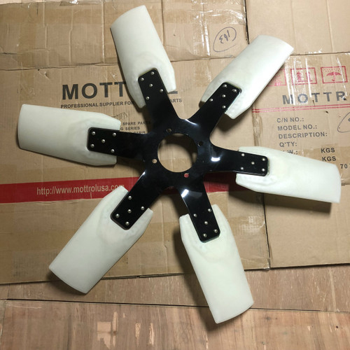 LC75S0003P1 FAN LEAF,FAN BLADE,FAN COOLING FITS FOR NEWHOLLAND E385 6D22 ENGINE