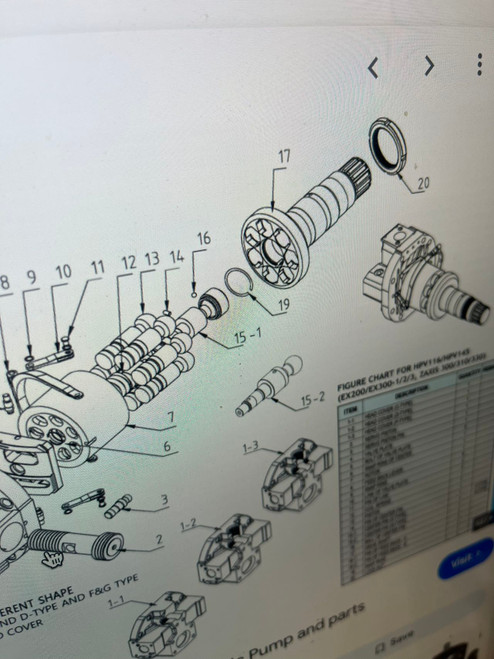steel ball fits ZAX330 EX300-5 ZAX330-3 ZAX330-5 HPV145 HYD PUMP