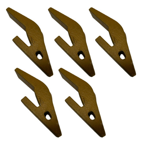 5 Pk U43792 2740W23  23 230 Series Backhoe Bucket Tooth Adapter For Deere, Case