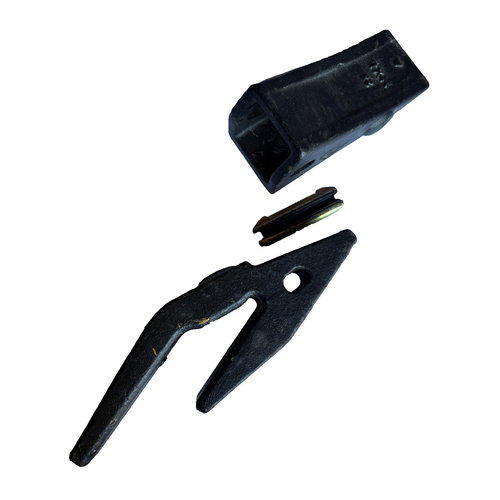 5 Set 2740Zw23  Adapter Shanks 23Hxl Teeth 23Fp Pin For 23 230 2300 Backhoe