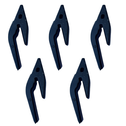 5Pk 2740Zw23 Weld On Adapter Shank For 23 230 Bucket Teeth, Pin 23Fp  W/ 1" Lip