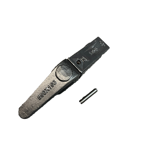 550X156 Weld On Shanks Adapter  W/ Teeth X156S X156 Pin P156 For Bucket Combo