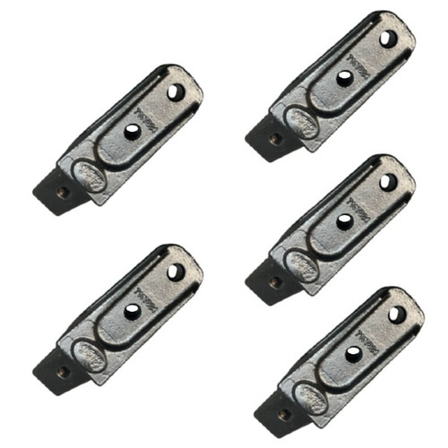 5 7107324 Bolt On Shanks Adapter 5/8" Lip Fits For Bobcat X156X 6737325 Teeth