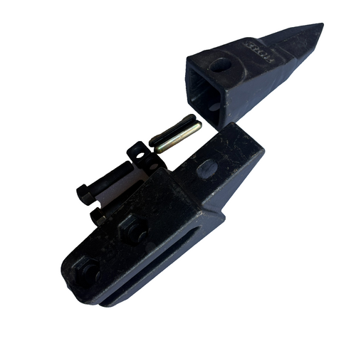 5 Set 7107324  Shanks Adapter With Bolt , 7107320 Teeth For Bobcat Skid X156X