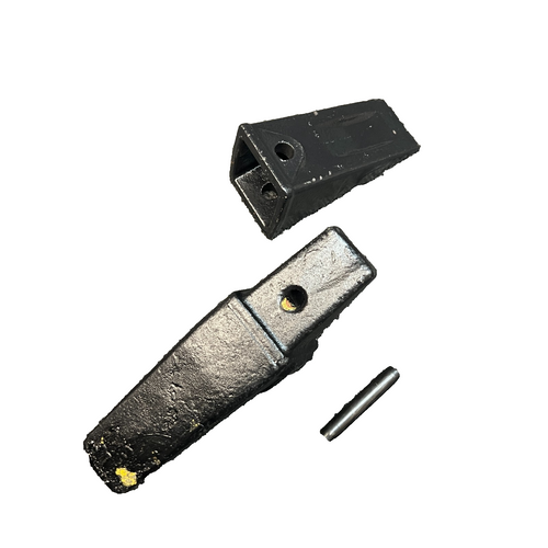 835X156 Weld On Shanks Adapter  W/ Teeth X156 Roll Pin P156 Forbucket Combo