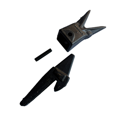 835X156 Weld On Shanks Adapter  W/ Teeth X156Wtl X156Wt Pin P156 For Bucket Comb