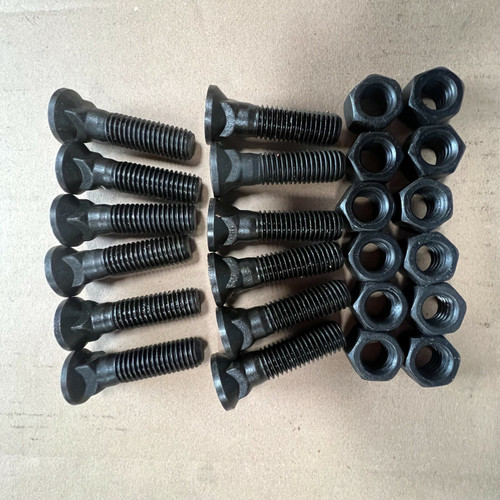 12 Pcs Bolts And Nuts For 1358203 6Y6335 Teeth M16X50Mm