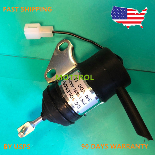 16851-60012 FITS Kubota Stop Solenoid Mower ZD18 ZD21 ZD221 ZD323 D722 Engine