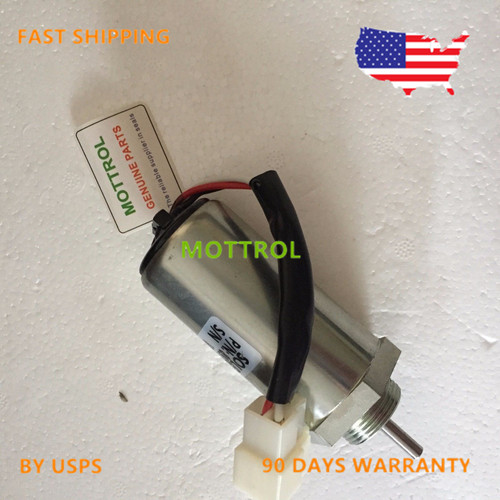 897209-1152 8972091152 Fuel Shutoff Solenoid FITS Isuzu 4LE2 4LE2，Hitachi MV2-40 EX40U EX40U EX55 EX58 ZX40 ZAX50 ZAX55 ZAX40 ZAX45