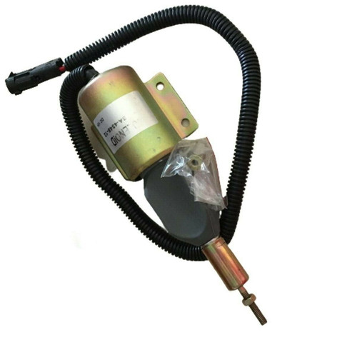 Sa-4348-12 3930235 Fuel Shutdown Solenoid For Cummins 4Bt,6Bt,6Ct,Nt855,K19,K38