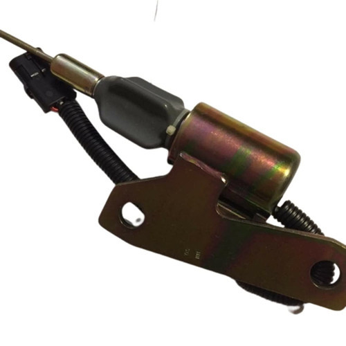 3991625 5267132 SA-4959-24 24V Fuel Shutoff Solenoid FITS Cummins 6BT 5.9L Engine，Hyundai R225-7 R335-7 R210LC-7 R200-5