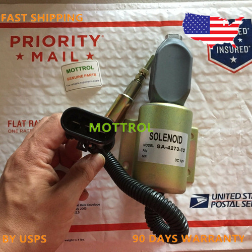 SA-4273-12V Fuel Shutoff Solenoid FITS Ford Heavy Duty Truck 2003ES-12E6UC4B5S2 SA-4273-12V Fuel Shutoff Solenoid FITS Ford Heavy Duty Truck 2003ES-12E6UC4B5S2
