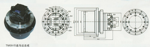 Travel Motor ,Final Drive Fits Caterpillar Cat 307D E307D 3878101 387-08101
