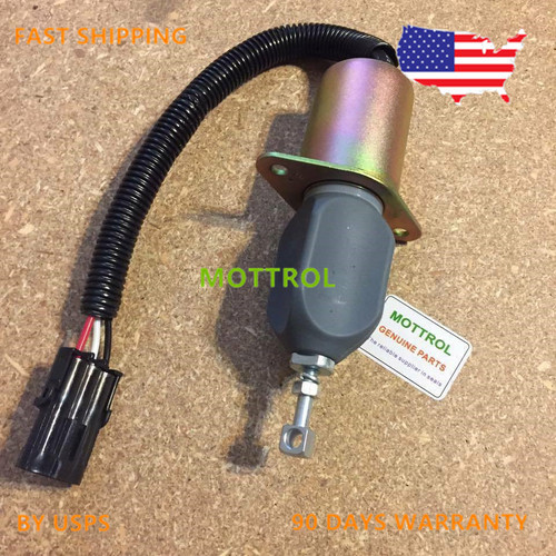 1752ES RQV-K Stop Solenoid Valve,SHUTDOWN FIT CUMMINS 3934974 SA-4026-12  SA-4124-12 12V