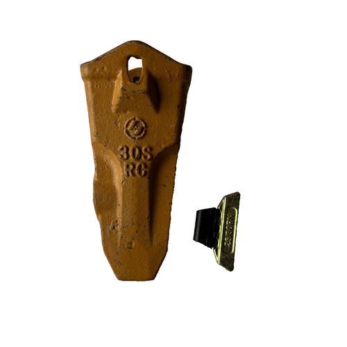 30S  30T Rock Digging Teeth W/30 Lk Locks 30Pn Pins For Bucket 30 Series Shanks