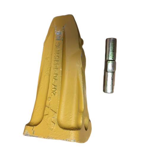 8Pcs 207-70-14151 Rock Teeth With Pin 175-78-21810 Fit Komatsu Pc300 Pc350