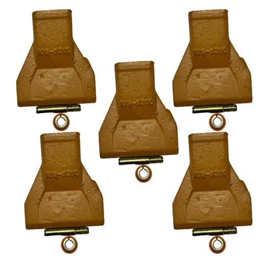 5 Heavy Duty Abrasion Excava Bucket Tooth Fits Cat J200 1099200 109-9200 1U3202F