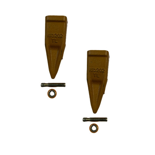 2Pk  1U3202T 1U3202Tl J200 Teeth Tooth With Pin ,Retainer 8E6208 8E6209