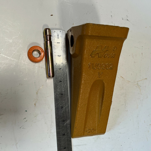 1 Pk 1U3302 Bucket Teeth,9J2308 Pins 5 8E6259 Retainer For Cat J300 Adapter