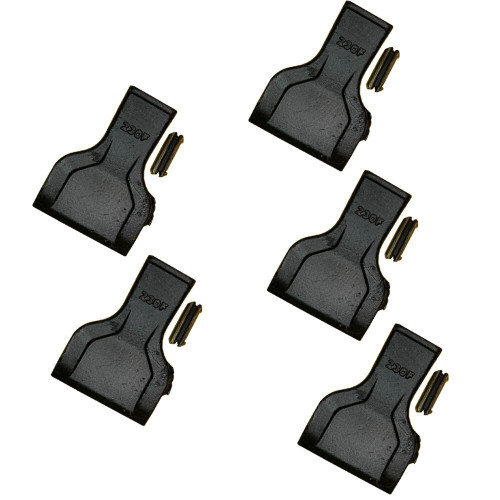 5 Pk 23F 230F 230Chf Teeth Tooth W/ Pin 23Pn For Backhoe Mini Excavator Bucket