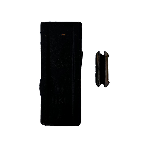 1 Backhoe, Excavator, Skid Bucket Heavy Duty Long Tooth W/ Pin - 230Hxl, 230Pn