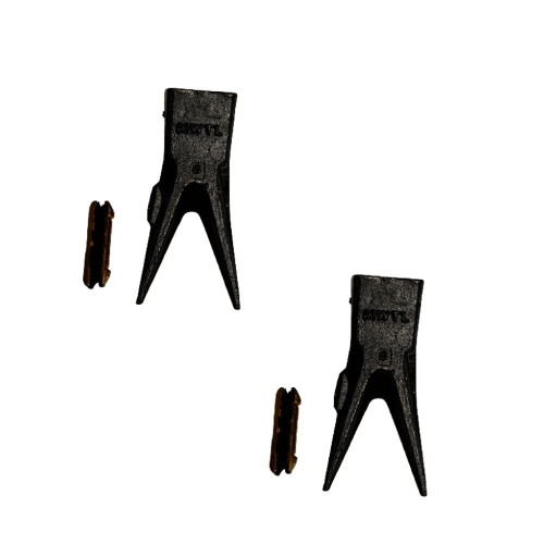 2 Pk 23Wt 23Wtl 230Wtl T230Wtl  Twin Tiger Bucket Teeth And 23Fp Tf23 Flex Pins