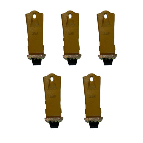 5 Pk 25S 25T  Teeth W/ 25Pn 25-30Pn Pins & 25Lk 25-30Lk For  Bucket Adapter 25S