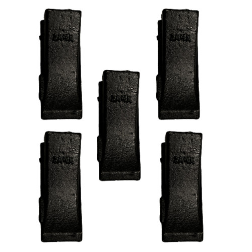 5 Pk 2Ah 2A 2Ahx Teeth Fits For 22Ah  Style Crimp On Standard Dirt Bucket Tooth