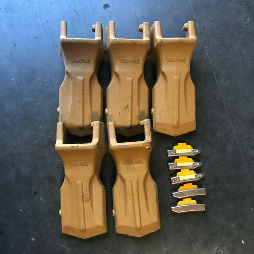 5Pcs 30Amre Voe 14523946 Teeth Bucket , Voe 11417147 Pin ,Voe 11417317 Retainer