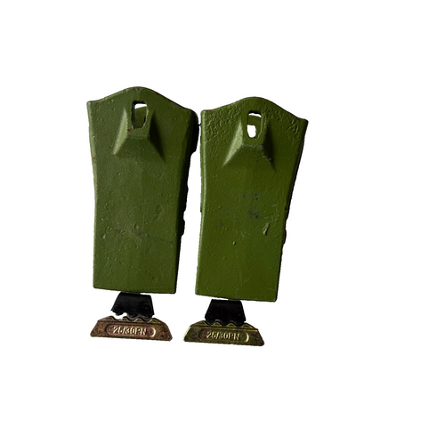 2 Pc 30S  30T Digging Teeth W/30 Lk Locks 30Pn Pins For Bucket 30 Series Shanks