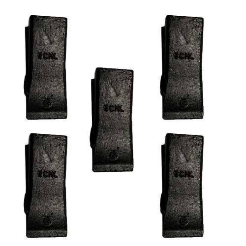 5 Pk 3Chl 3Chxl Teeth Tooth Fits For  3Chl Style Crimp-On Bucket Teeth