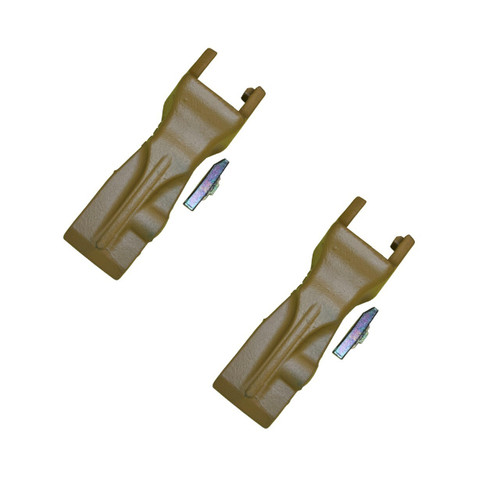 2 Pcs 40Gpe Teeth With Pin Voe 14523553 Fits For Volvo Excavator Ec290B Ec330B